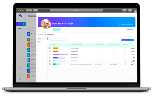 Expediente Laboral De Tus Empleados Sora Firma Electronica