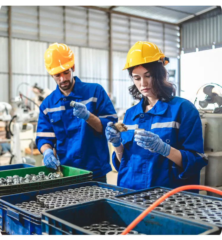 Las Plantas Manufactureras Operan Con Turnos Continuos